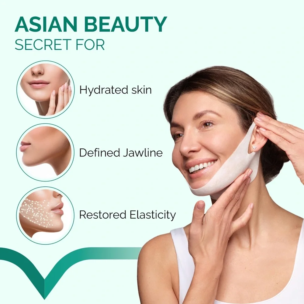 PLANTIFIQUE V-Line Collagen Mask for face 20 PCS